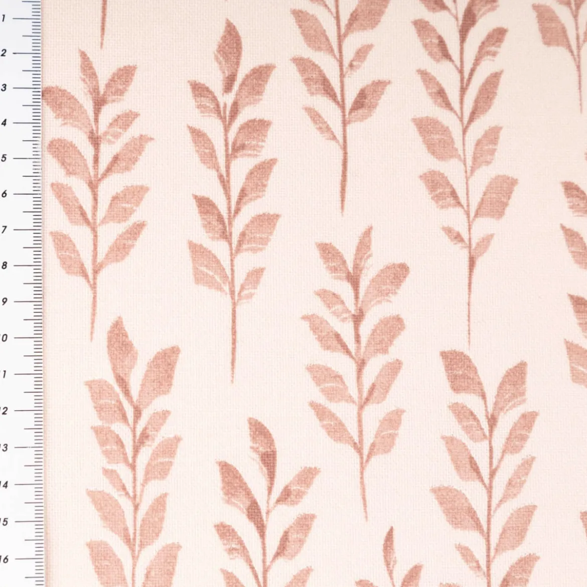 Dekostoff Halbpanama Gentle Branch Art Zweige rosa 1,4m Breite