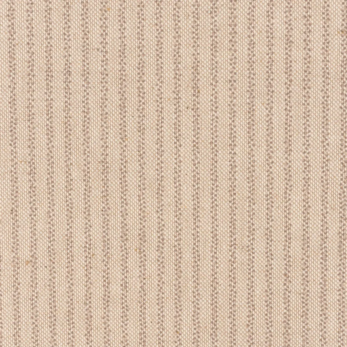 Dekostoff Halbpanama Leinenlook Sparkle Stripes Streifen natur grau 1,40m Breite