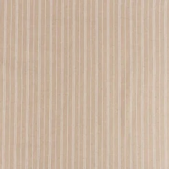 Dekostoff Halbpanama Leinenlook Basic Stripe Streifen natur weiß 1,40m Breite