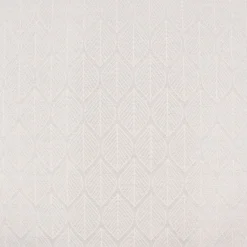 Dekostoff Jacquard Doubleface Premium Metallic Leaf Retro Scandi Blätter silber beige 1,4m Breite