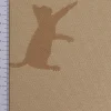 Dekostoff Jacquard Plaidstoff Wendestoff Cats Cosy Katzen sand beige 1,40m Breite