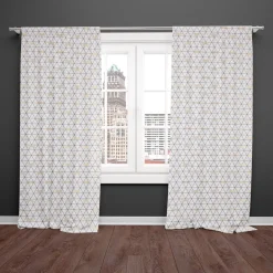 Dekostoff Jacquard-Stoff Dreiecke weiß schwarz Libelle gold 1,40m Breite