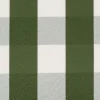 Dekostoff Jacquard Stoff Karos grün weiß 140cm Breite