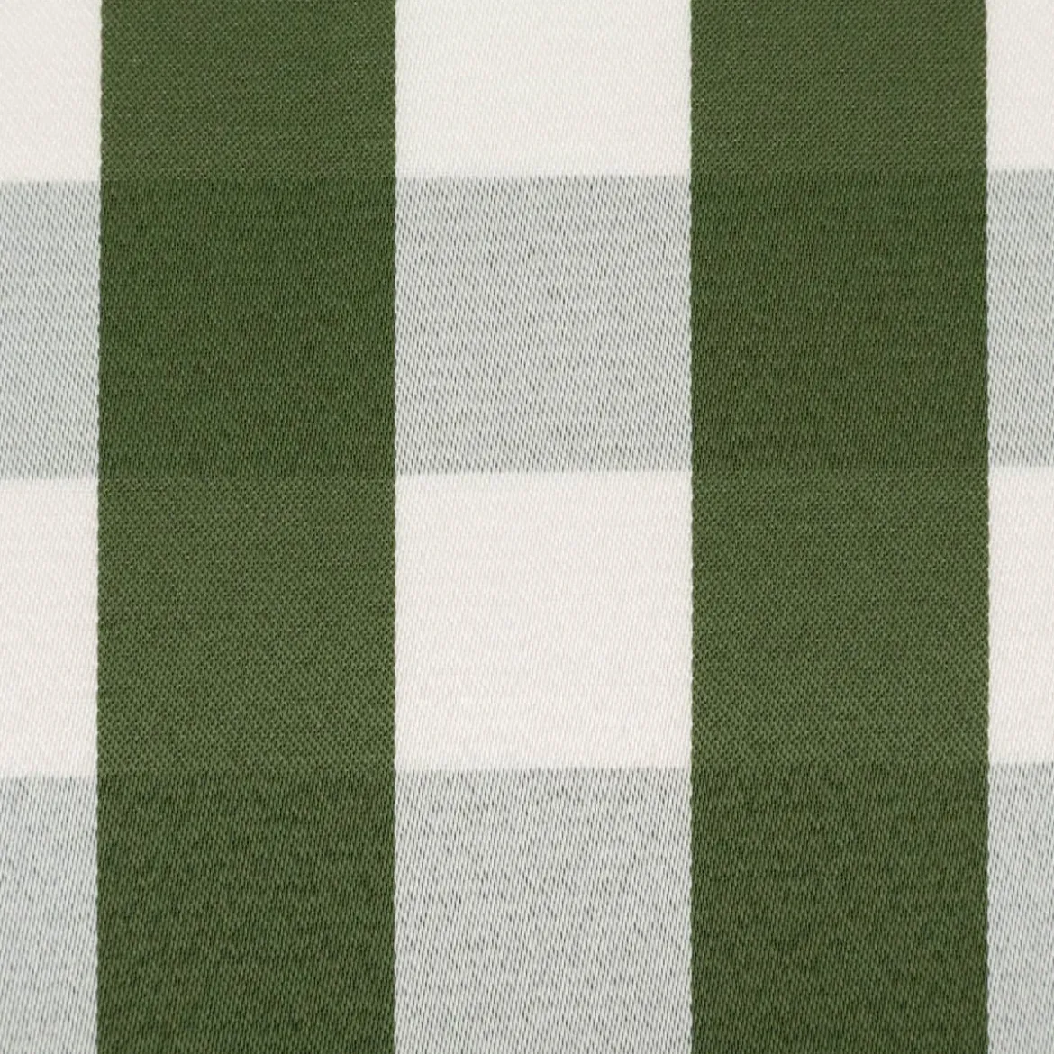 Dekostoff Jacquard Stoff Karos grün weiß 140cm Breite