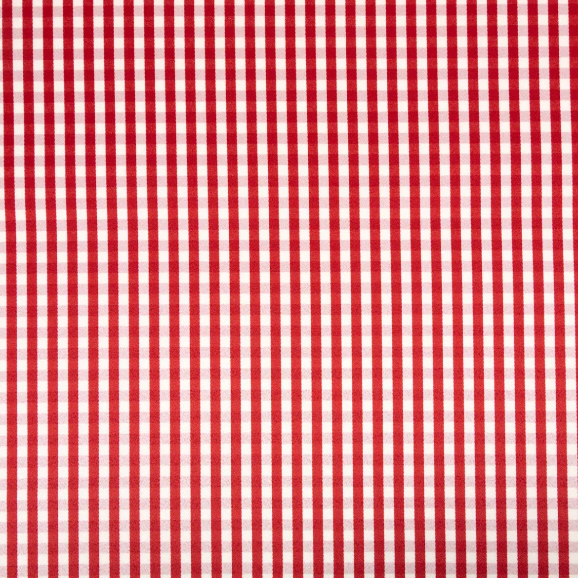 Dekostoff Karos klein rot weiß 140cm Breite