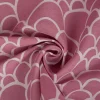 Dekostoff Kissenstoff Vorhangstoff Bögen Hügel rosa weiß 1,4m Breite