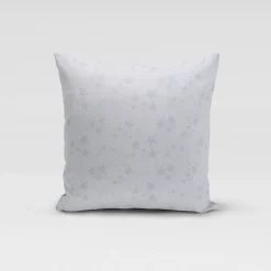 Dekostoff Lurex Wendestoff Weihnachten beidseitig Sterne grau silber 1,6m Breite