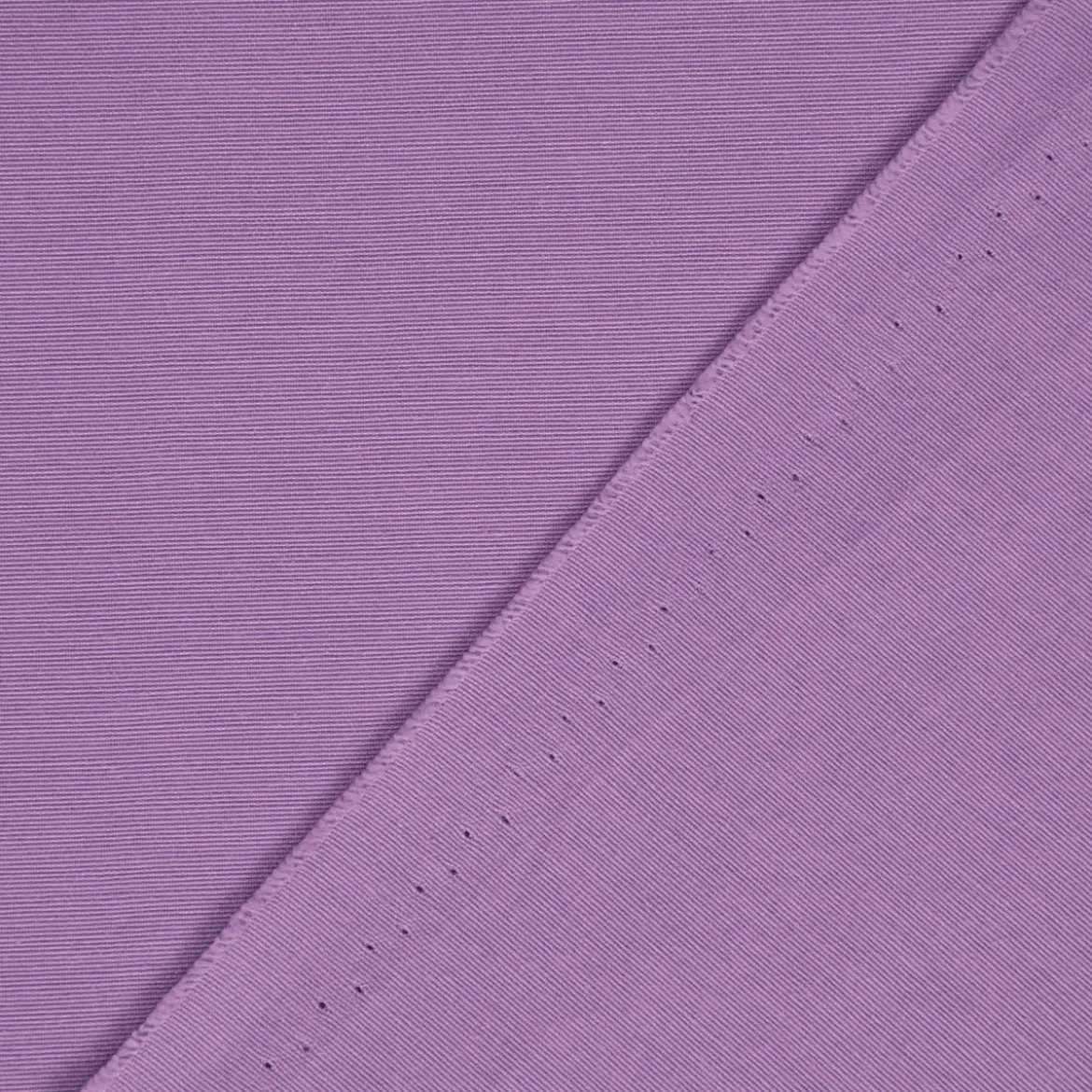 Dekostoff Ottoman Stoff uni lila lavendel 1,40m Breite