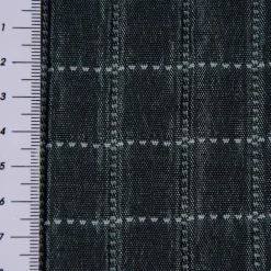 Dekostoff Plaidstoff Steppstoff Überwurf Fliesen Quadrate überbreit graublau weiß 2,80m Breite