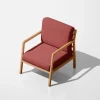 Dekostoff Polsterstoff Panama Vercors melierte Struktur uni marsala rot 140cm Breite