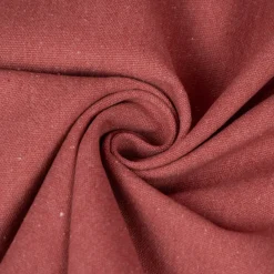 Dekostoff Polsterstoff Panama Vercors melierte Struktur uni marsala rot 140cm Breite