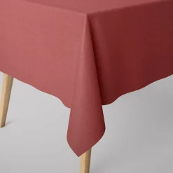 Dekostoff Polsterstoff Panama Vercors melierte Struktur uni marsala rot 140cm Breite