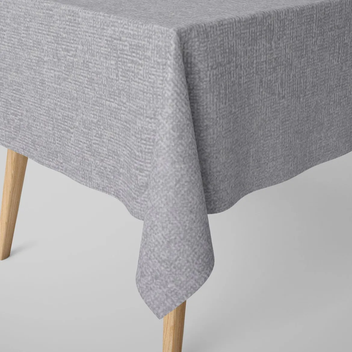 Dekostoff Tischwäschestoff Jacquard-Stoff Double Face Struktur Lurex Silberglanz 280cm Breite
