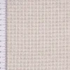 Dekostoff Waffelrelief Kästchenstruktur Honeycomb hellgrau 1,30m Breite