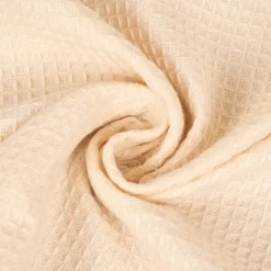 Dekostoff Waffelrelief Kästchenstruktur Honeycomb ecru1,30m Breite