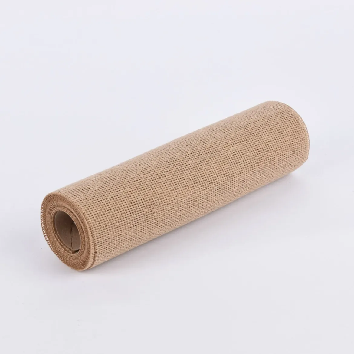 Deko Tischband Jute einfarbig natur 29x300cm