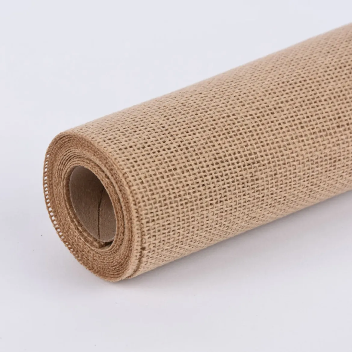 Deko Tischband Jute einfarbig natur 29x300cm