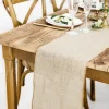 Deko Tischband Jute Sackleinen natur 0,28x5m