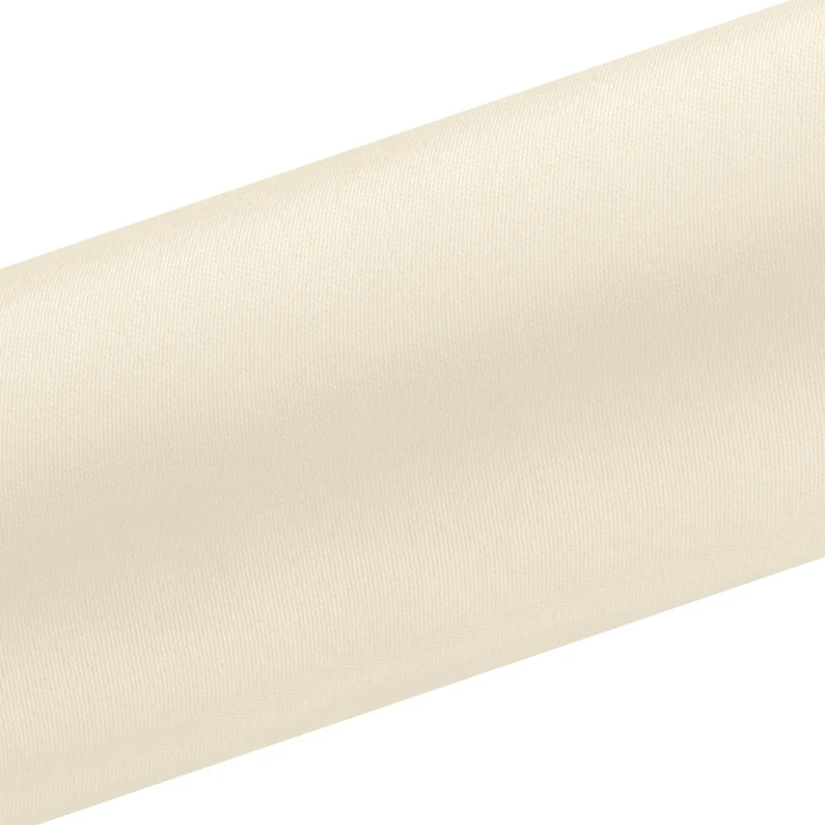 Deko Tischband Satin einfarbig cremeweiß 0,16x9m