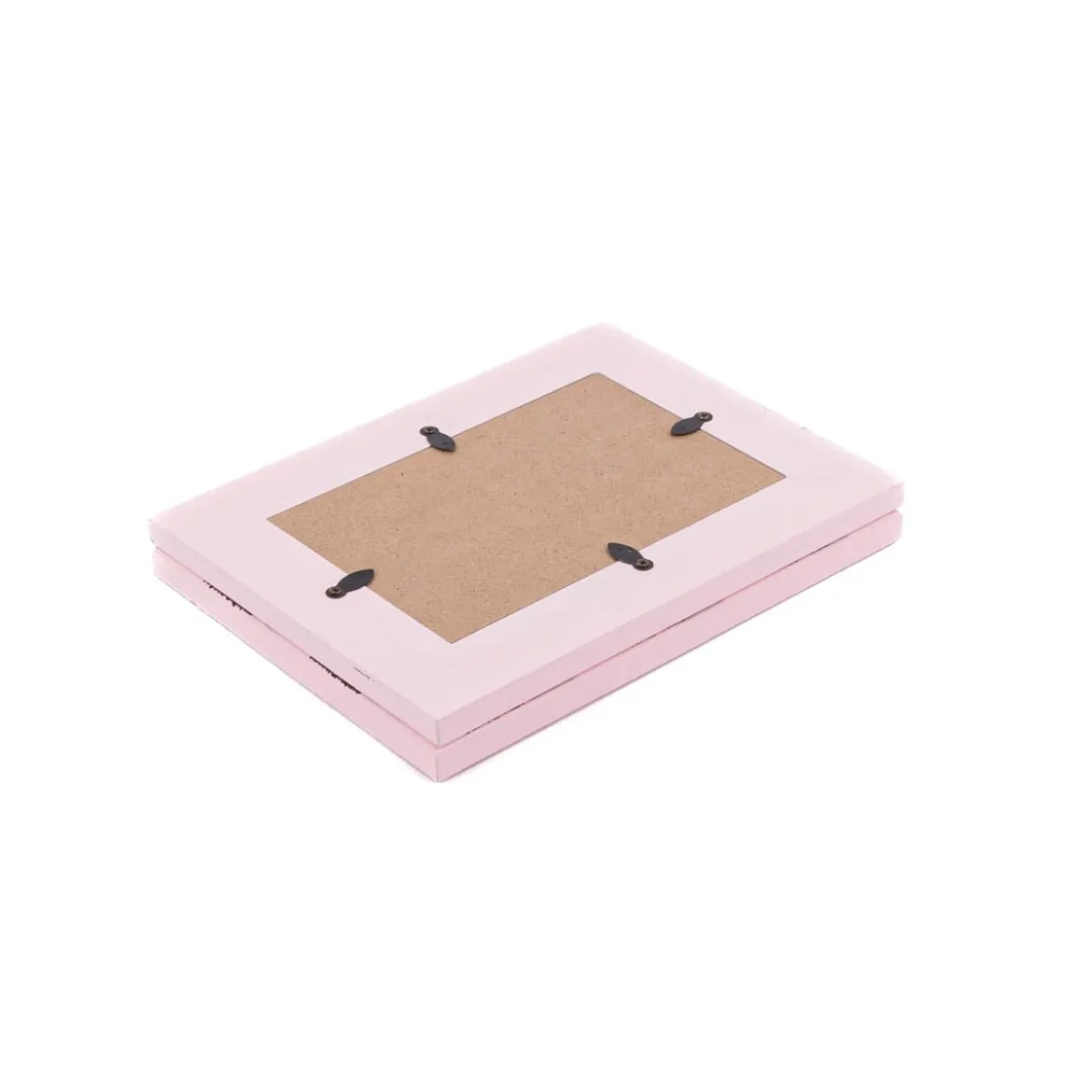 Doppel Bilderrahmen Toile de Jouy Shabby rosa 33x21,5cm von Sass & Belle