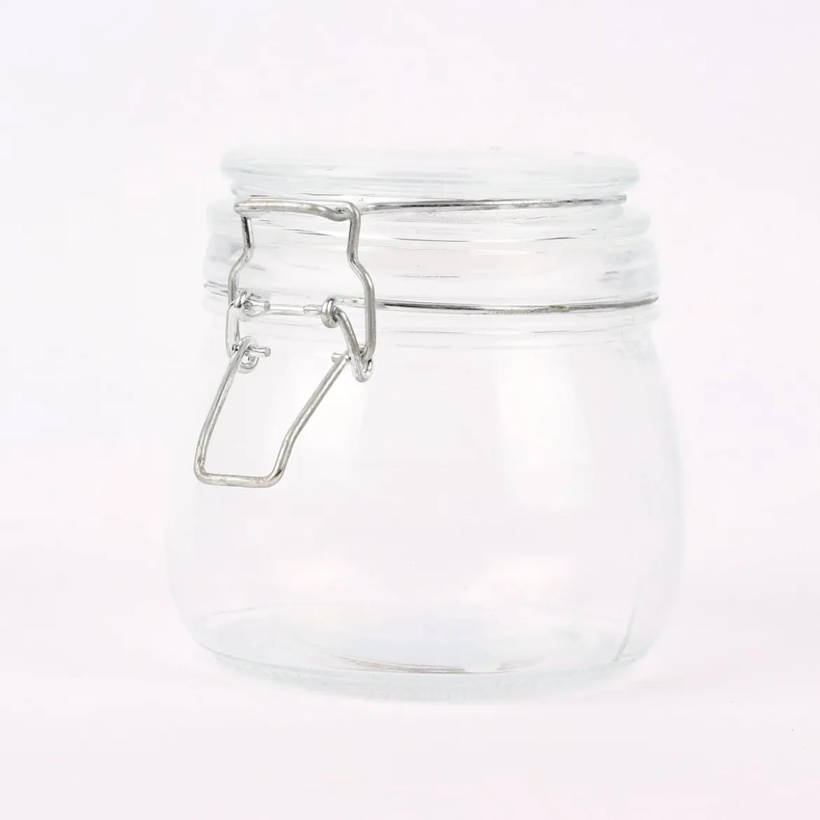 Drahtbügelglas klar klein 10,5x10cm