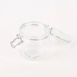 Drahtbügelglas klar klein 10,5x10cm
