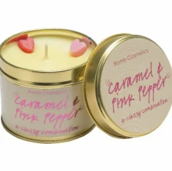 Duftkerze Caramel & Pink Pepper Tinned Candle von Bomb Cosmetic