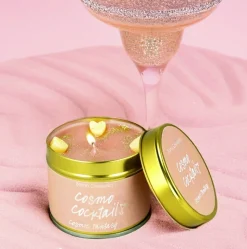 Duftkerze Cosmo Cocktail in der Metalldose handgemacht von Bomb Cosmetic