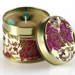 Duftkerze Vintage Velvet in der Metalldose handgemacht von Bomb Cosmetic