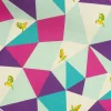 ECHINO BIRDS GEOMETRISCH Baumwollstoff 1,50m Breite