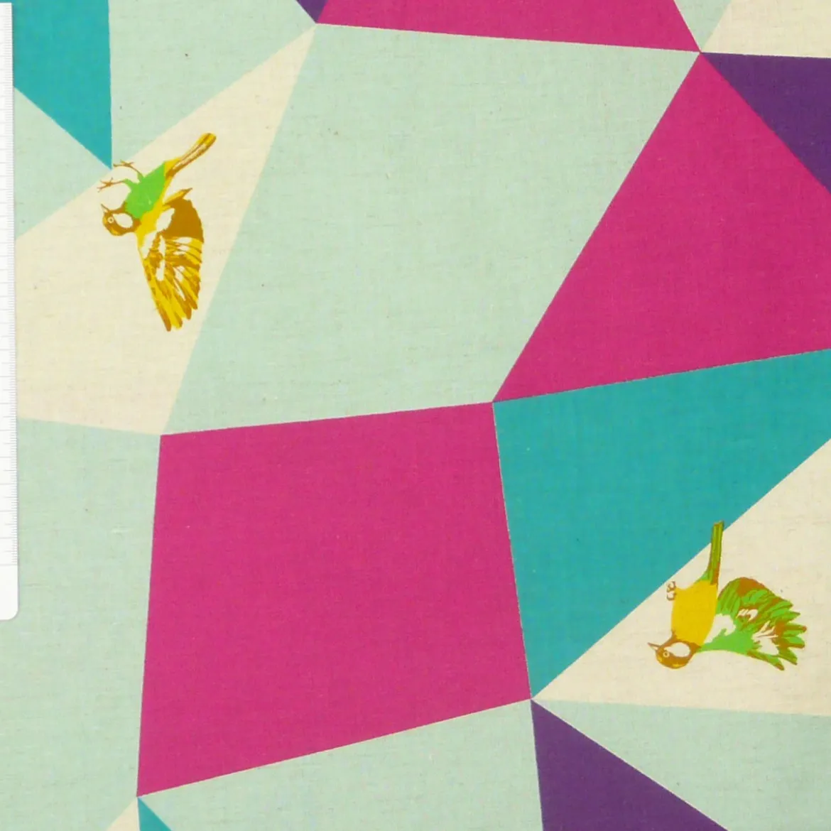 ECHINO BIRDS GEOMETRISCH Baumwollstoff 1,50m Breite