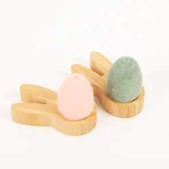 Eierbecher Hase aus Bambus 2er Set
