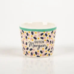 Eierbecher "Guten Morgen" Porzellan 5x4cm von Grafik Werkstatt