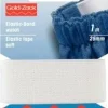 Elastic-Band weich 25 mm weiß