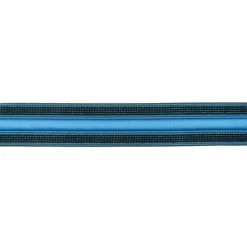 Elastisches Kordelband Kordelzug Gummiband Bundgummi mit Kordel blau Breite: 3cm