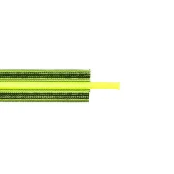 Elastisches Kordelband Kordelzug Gummiband Bundgummi mit Kordel neon-gelb Breite: 3cm