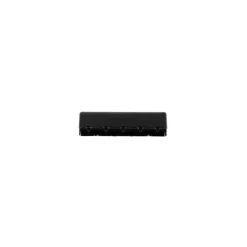 Endstücke für Gurtband Metall anthrazit glänzend 40mm, 2Stk