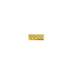 Endstücke für Gurtband Metall goldfarbig 25mm, 2Stk