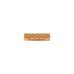 Endstücke für Gurtband Metall kupferfarbig 40mm, 2Stk