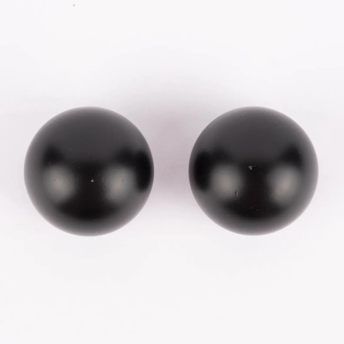 Endstück 20mm ball 2 Stück schwarz