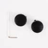 Endstück 20mm cap-noble 2 Stück schwarz