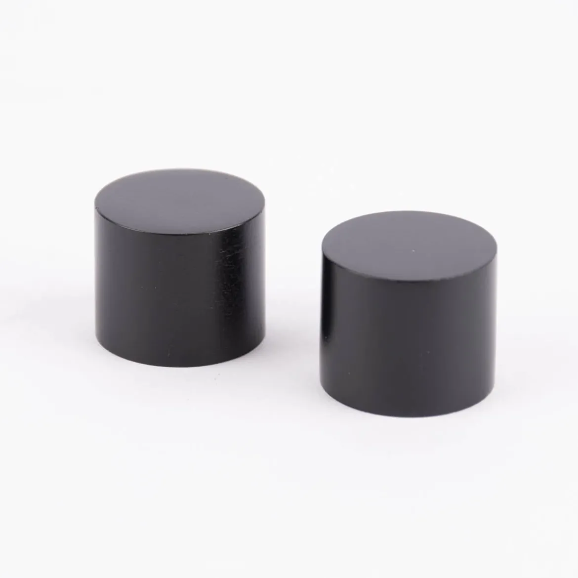 Endstück 20mm cap 2 Stück schwarz