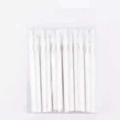 6er Pack hochwertige Quasten 7cm in seidiger Optik mit Aufhängeschlaufen Farbauswahl