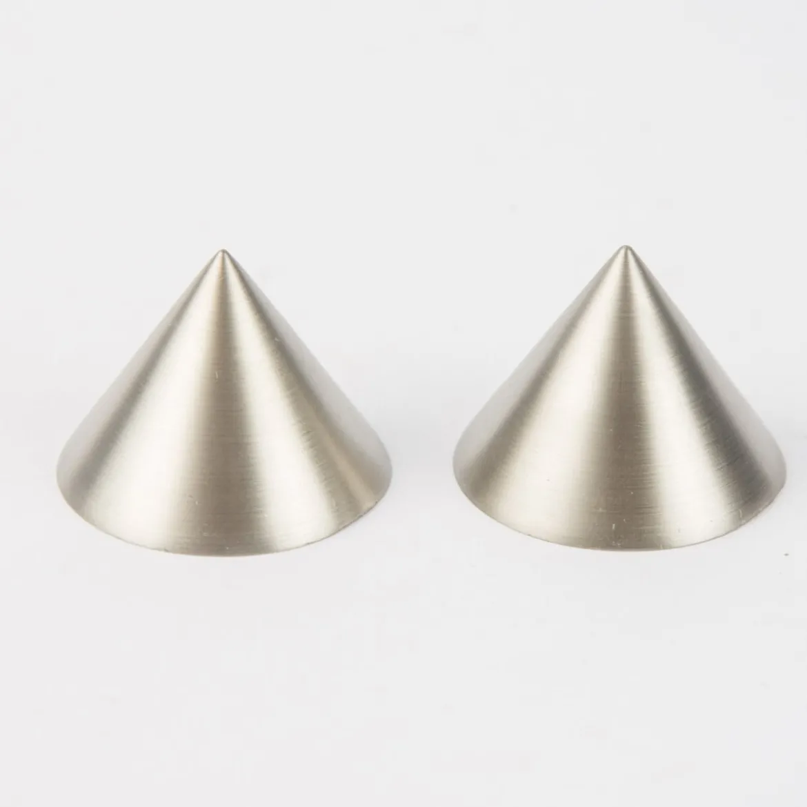 2er Set Endstück Cone 20mm Edelstahloptik