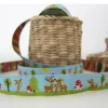 Farbenmix Webband Familie PüReh Reh Bambi Breite: 1,5cm