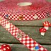 Farbenmix Webband Herzilein Breite: 1,5cm