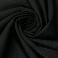 Faschingsstoff elastisch uni schwarz 1,5m Breite