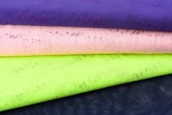 Faschingsstoff Stretch Tüll weich Glitzer einfarbig neongelb 1,5m Breite