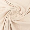 Feinstrick Jersey Baumwolle Pointoille Lochmuster einfarbig beige 1,4m Breite