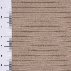 Feinstrick Jersey Mandy gerippt einfarbig taupe 1,40m Breite